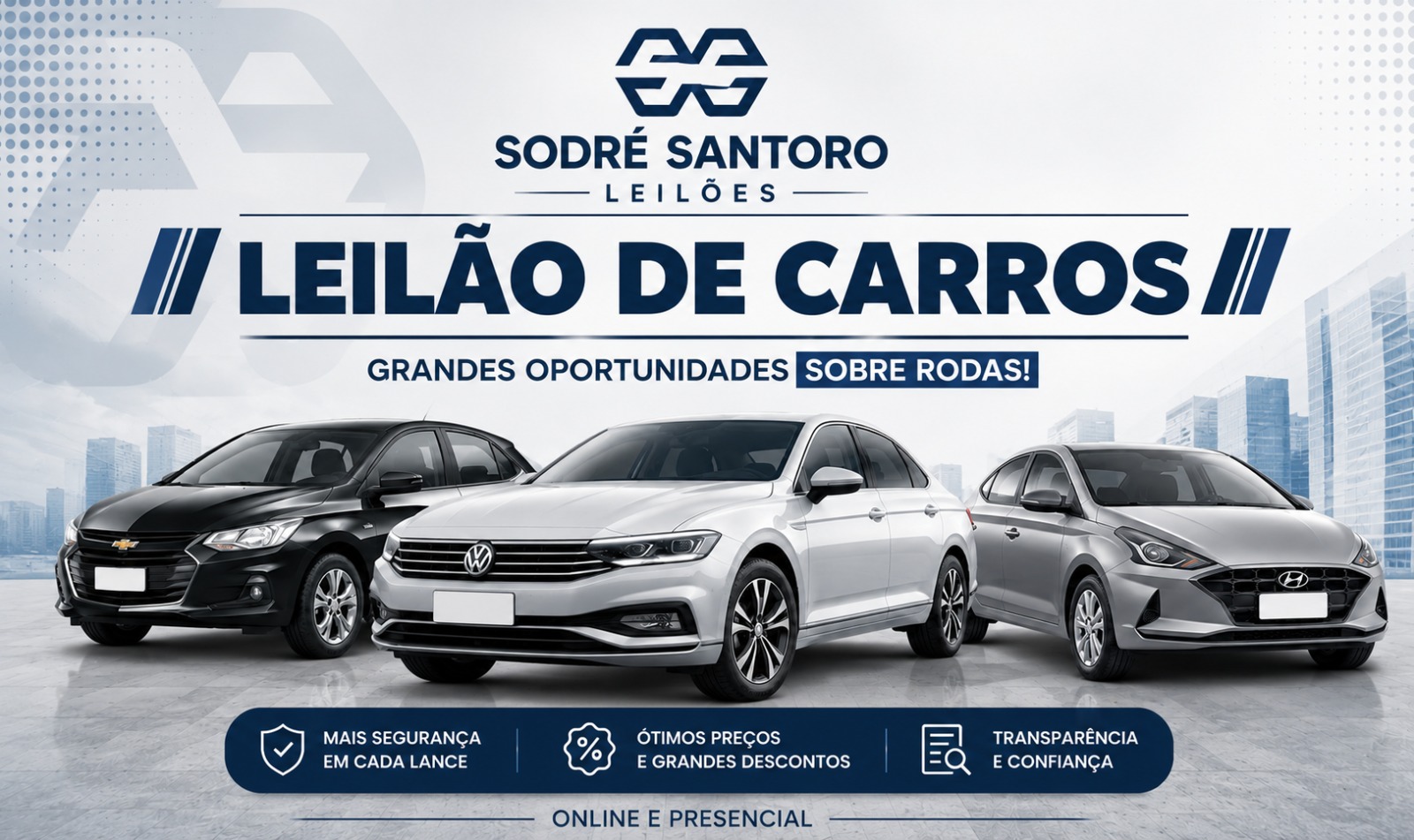 Leilão de Veículos - Segunda-Feira - 05/10/2026